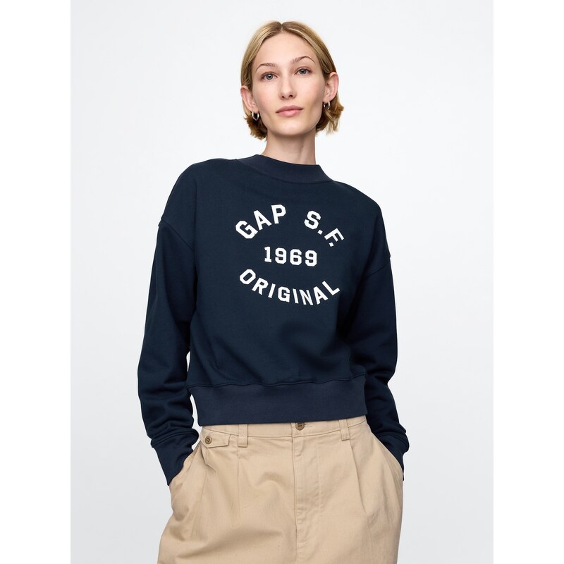 GAP Dámska Crop mikina Americana 729494-03 66265884