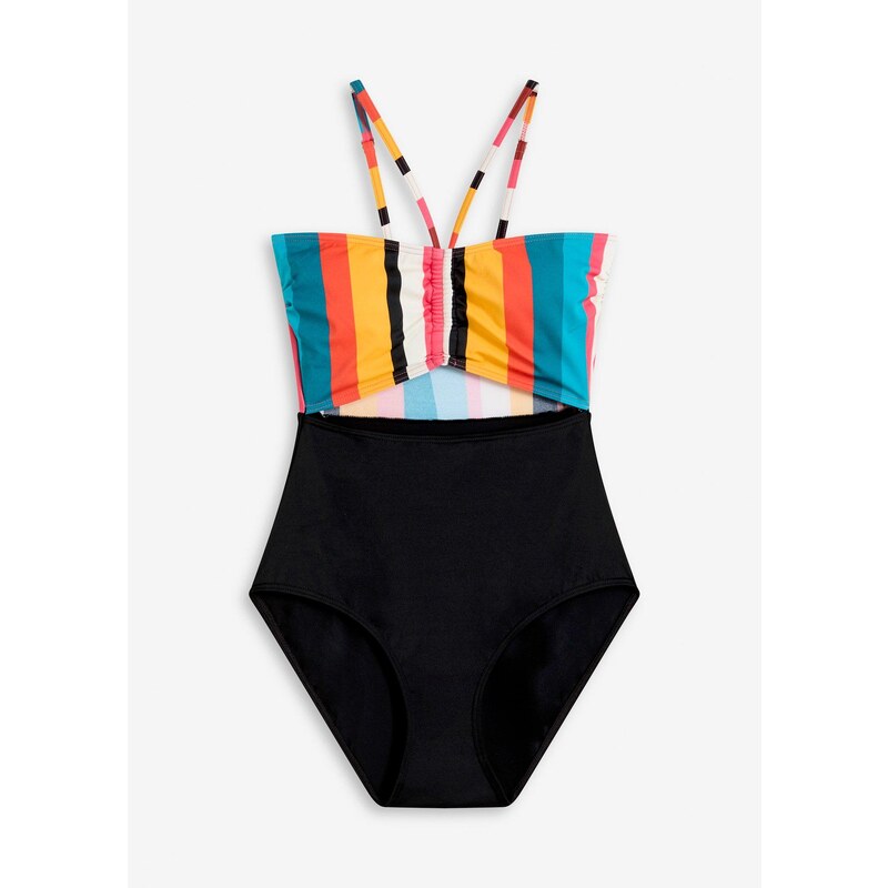 bonprix Jednodielne plavky, farba čierna 63412039