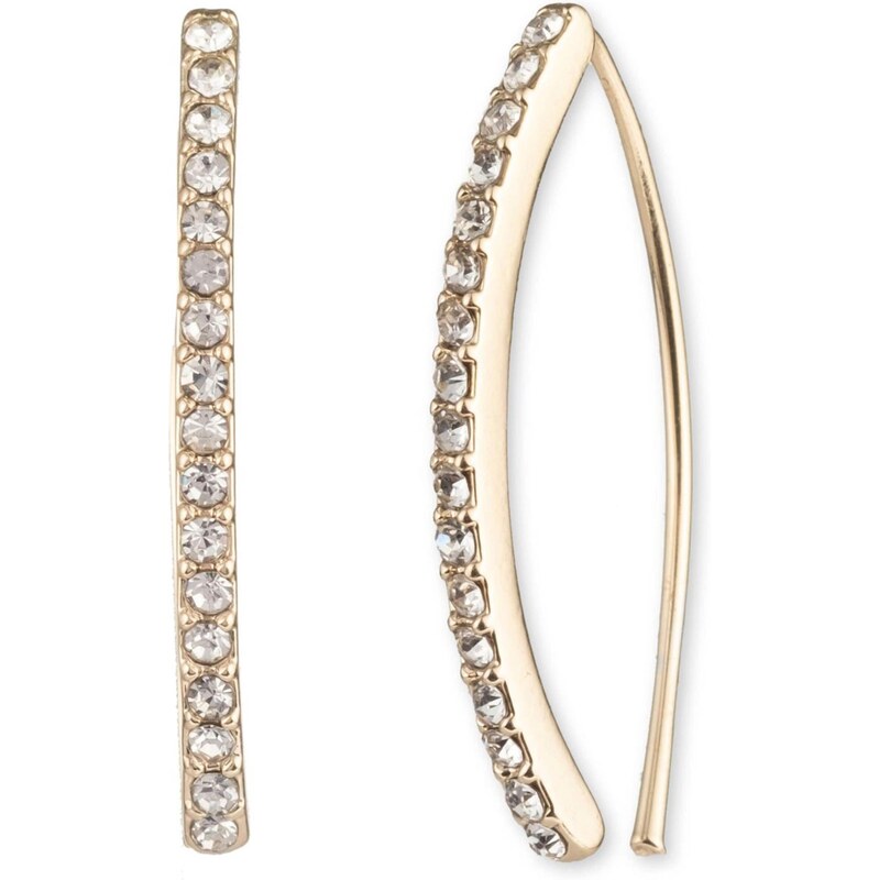 Lauren Ralph Lauren Náušnice zlatá / priehľadná 63417301