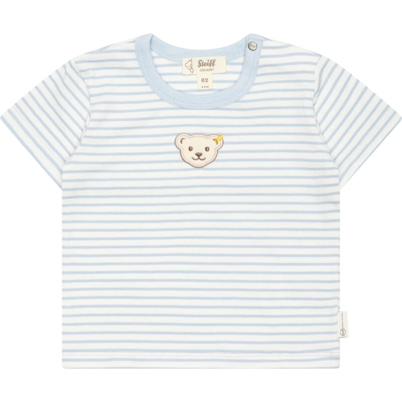 Steiff Collection Tričko svetlomodrá / biela 63417447