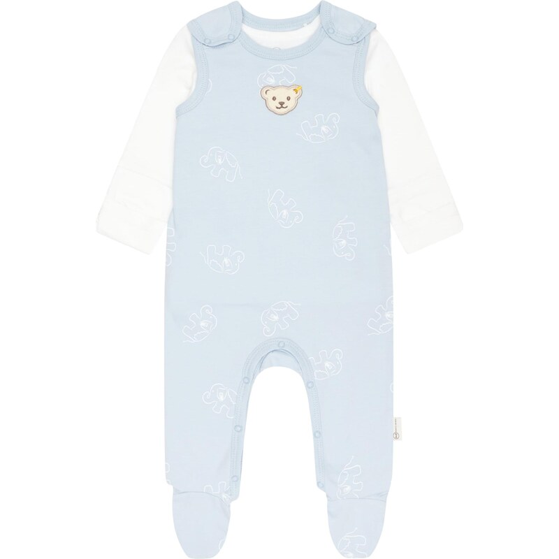 Steiff Collection Set svetlomodrá / svetlohnedá / biela 63417463