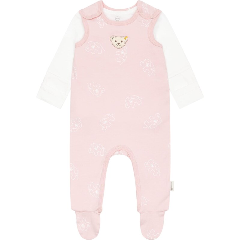 Steiff Collection Set kapučíno / tmavohnedá / ružová / biela 63417458