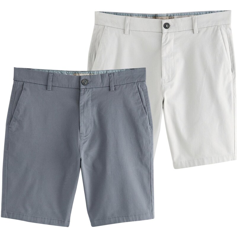 Next Chino nohavice béžová / tmavomodrá 63417008