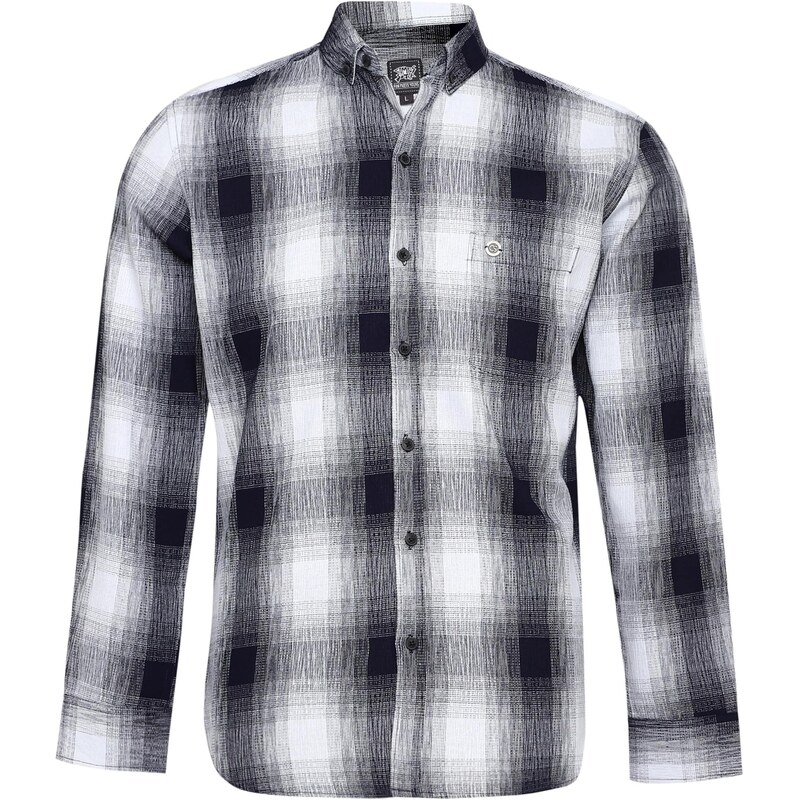 Campus Sutra Košeľa Tawnee sivá / čierna / biela 63417134