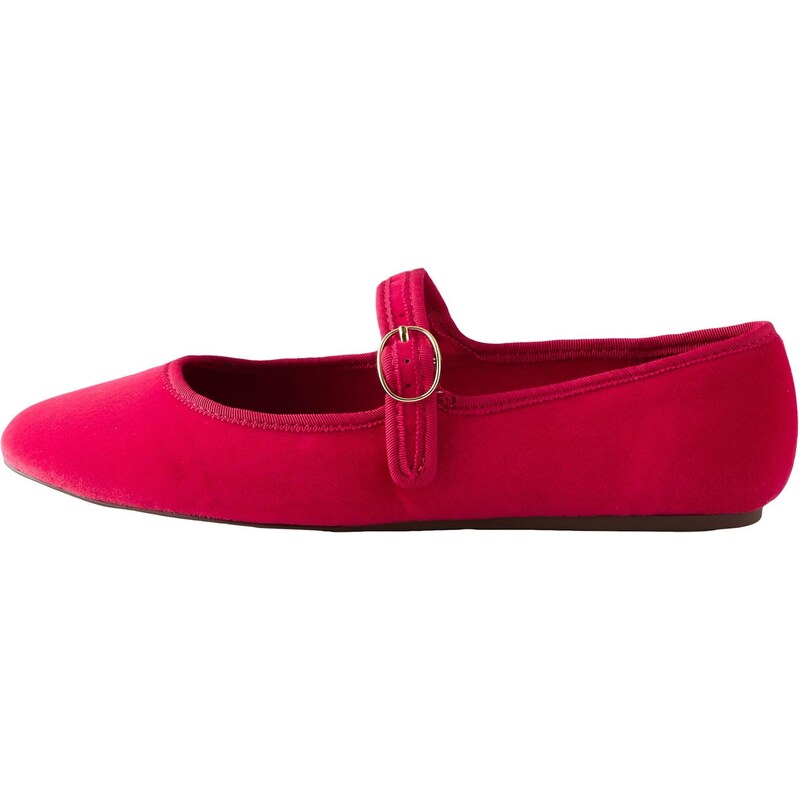 Next Baleríny s ramienkom jasne červená 64151941