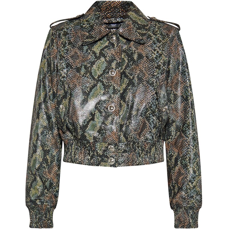 faina Prechodná bunda tyrkysová / hnedá / sivá / zelená / čierna 65809522