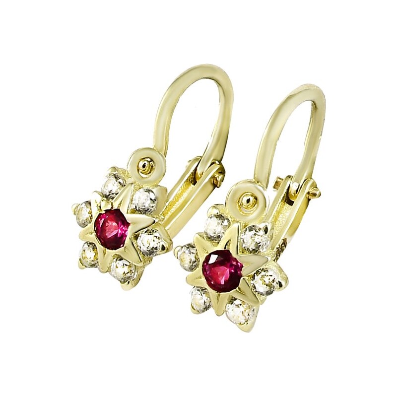 Zlaté detské náušnice Glare 320 63422096