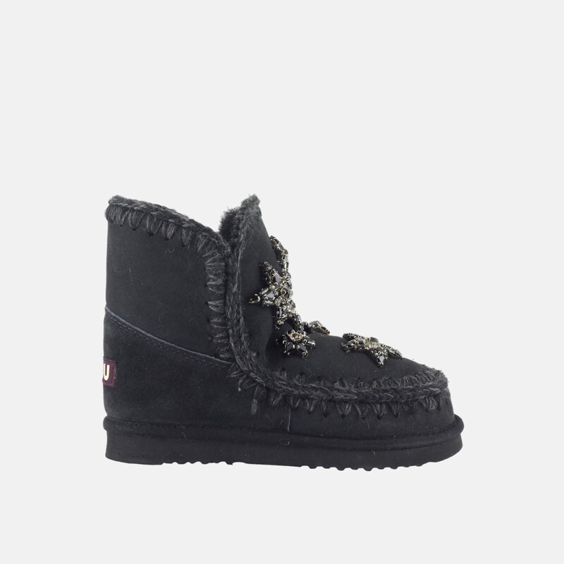 Dámske čierne kapce s hviezdami Mou Eskimo 65284348