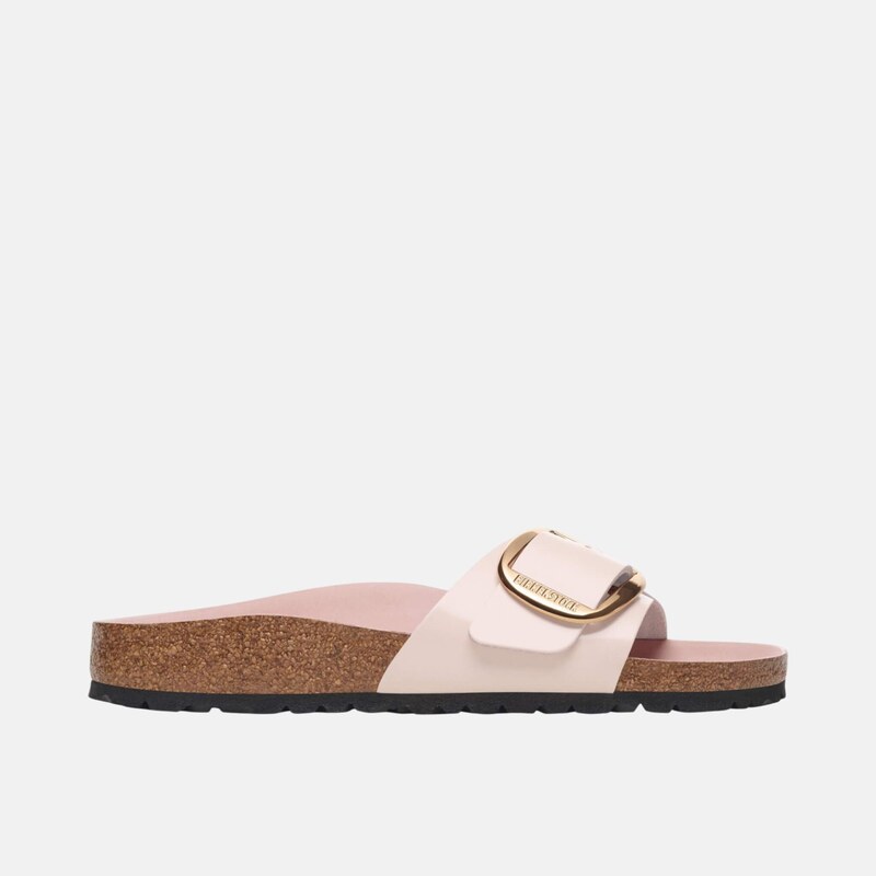 Birkenstock Ružové Regular Šľapky Madrid Big Buckle Natural Leather 65279107