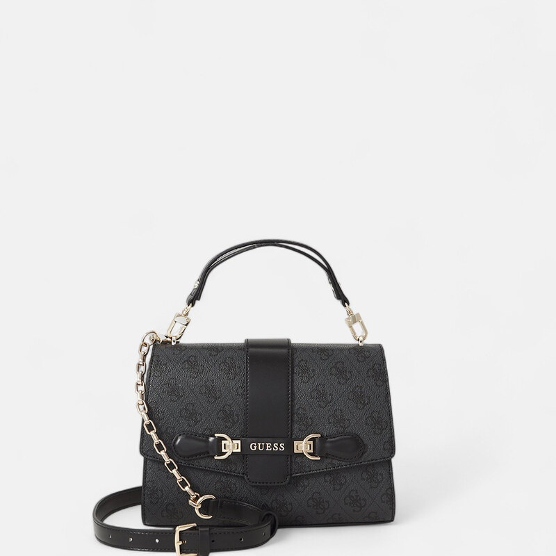 Černá crossbody kabelka Guess Nolana s Logy 56205 63423069