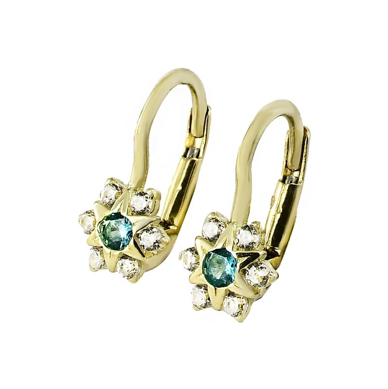 Zlaté detské náušnice Glare 324 63423081