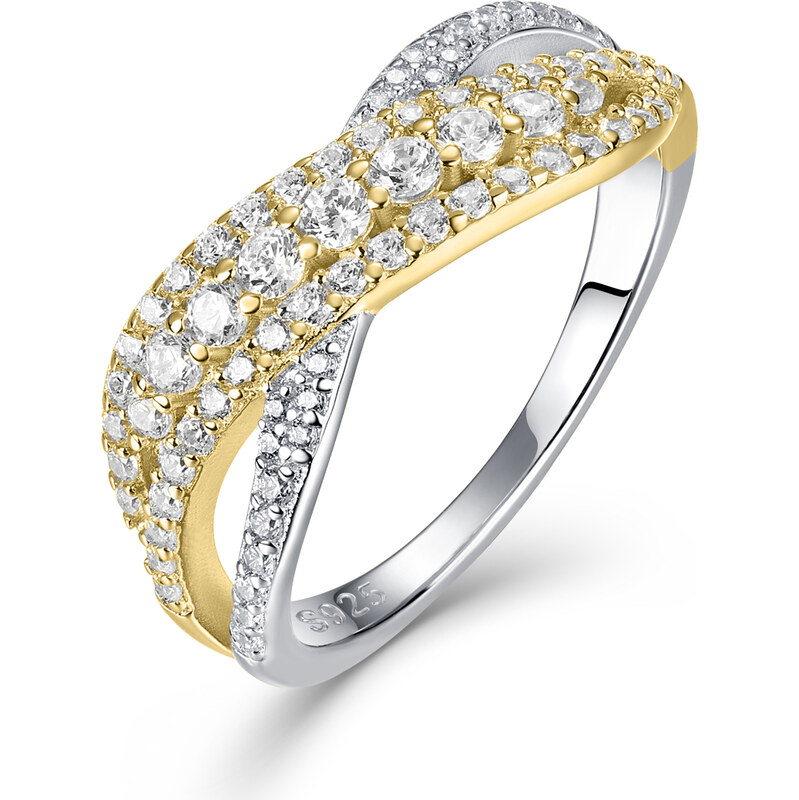 Olivie Stříbrný prsten POPELKA GOLD 9530 64818326