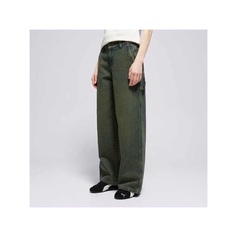 Dickies Nohavice X Loose Denim Carpenter Pant W ženy Oblečenie 63072897