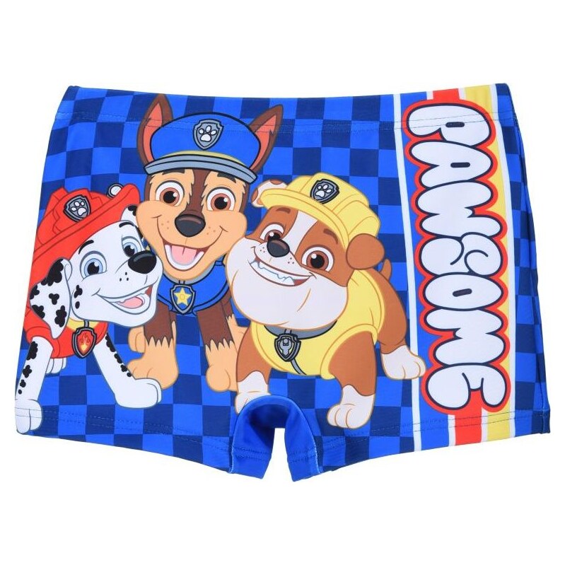 Modré chlapčenské plavecké boxerky Paw Patrol 65151874
