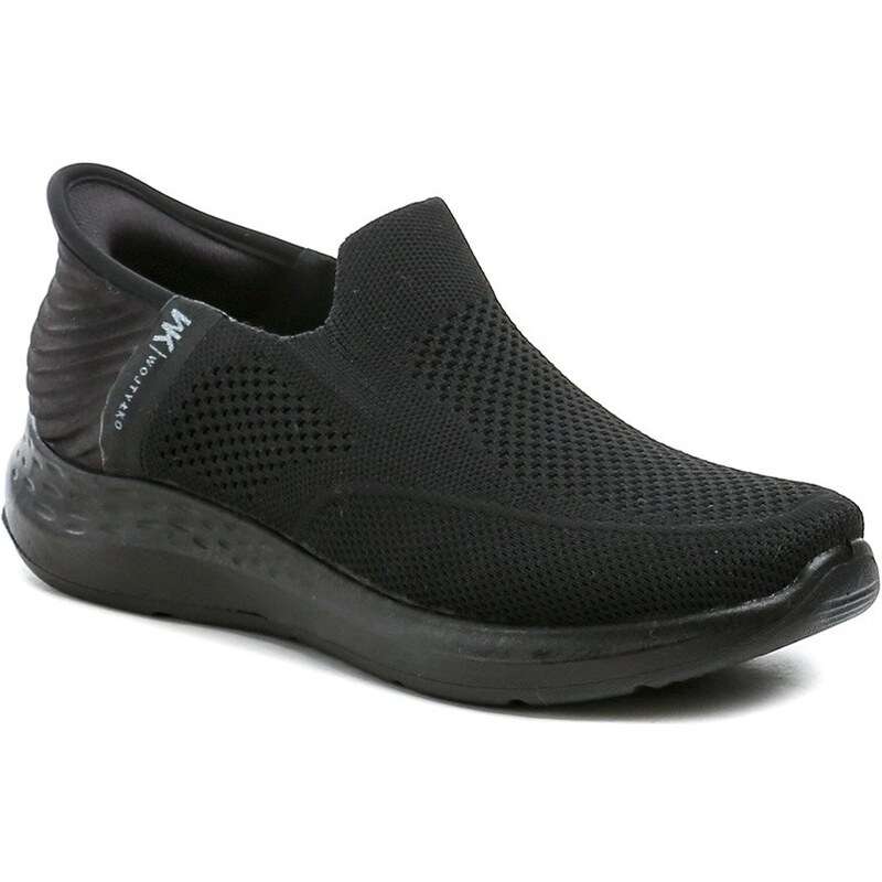 Wojtylko 8A25373C čierne pánske Slip-in poltopánky 63424801