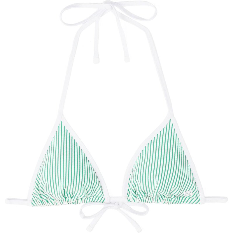 Tommy Hilfiger Underwear Bikinový top smaragdová / biela 63427774