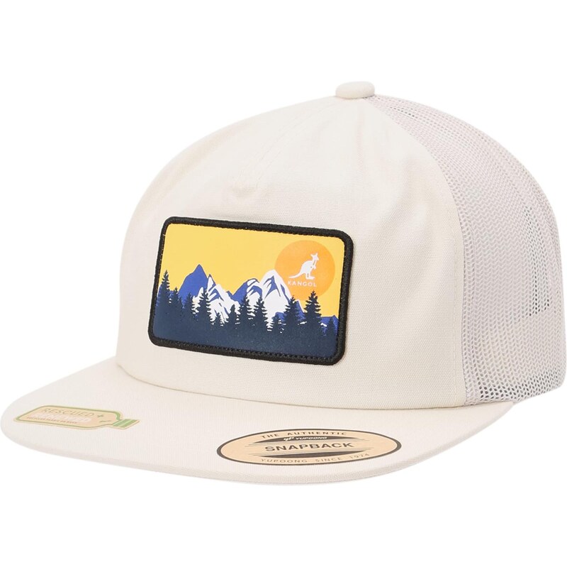 KANGOL Čiapka námornícka modrá / oranžová / biela / biela ako vlna 63262286