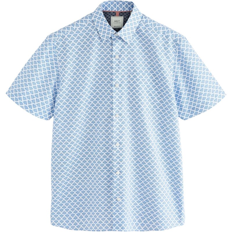 Next Košeľa modrá / biela 65650192