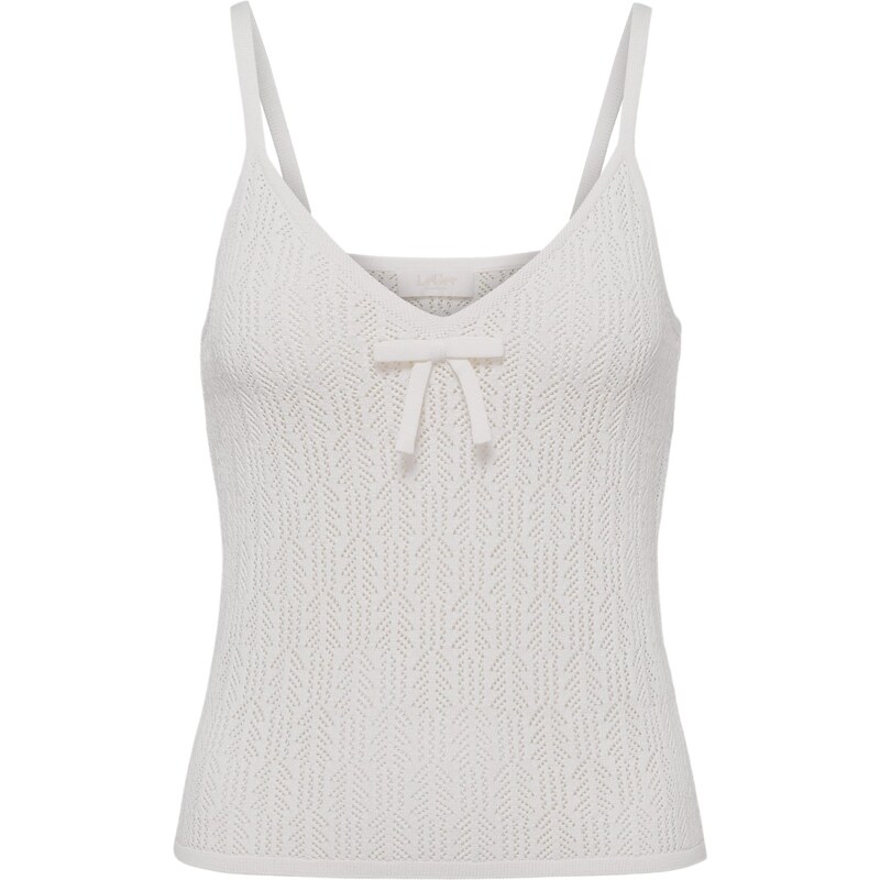 LeGer by Lena Gercke Vyšívaný top Maren šedobiela 66007755