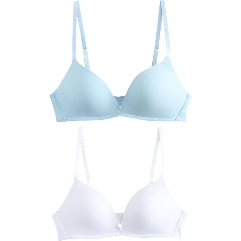 Next Podprsenka modrá / biela 64575529