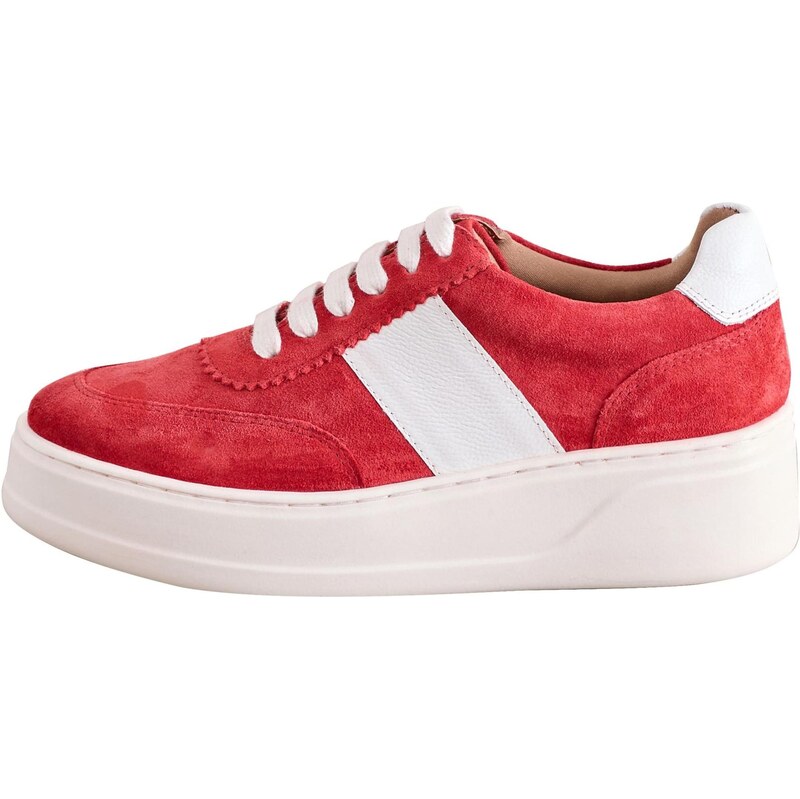 Next Nízke tenisky červená / biela 65650166