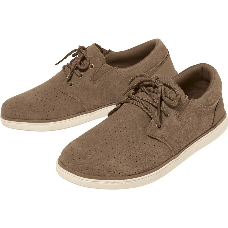 Kožené hnedé mokasíny na šnúrky Atlas For Men Hnedá 63428870