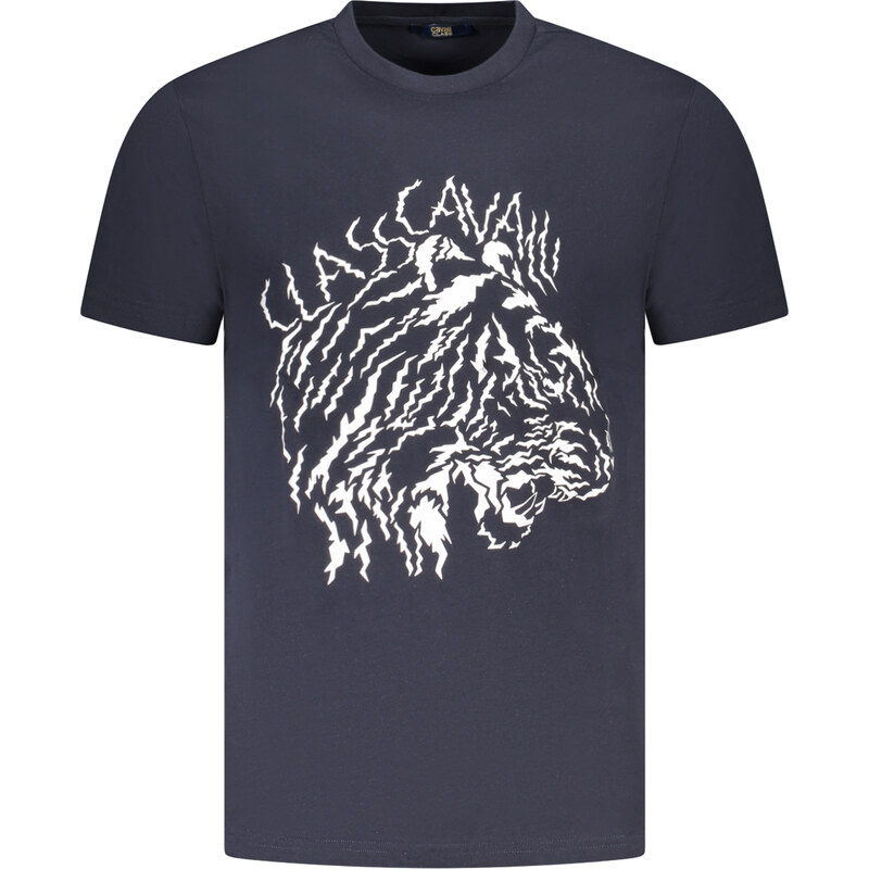 Cavalli Class pánske tričko s krátkym rukávom modré 64708865