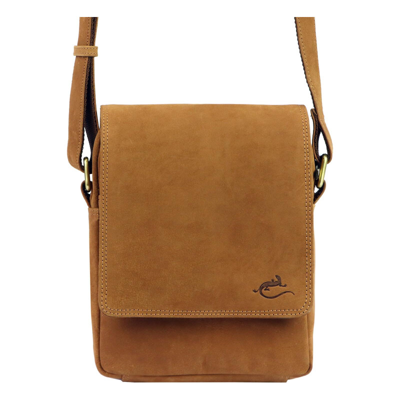 Pánska kožená taška Andreas hnedá KZ42439 63428994