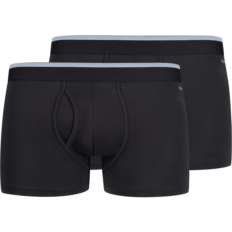 Skiny Boxerky dymovo modrá / čierna 63430310