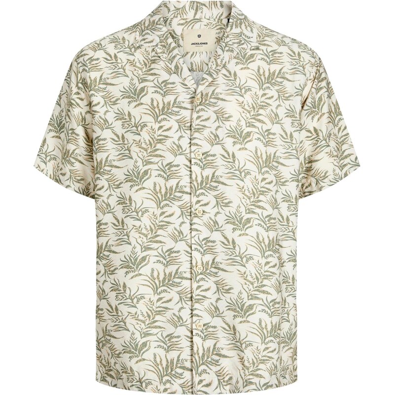 JACK & JONES Košeľa JPRBLulincoln kaki / svetlozelená 63430611