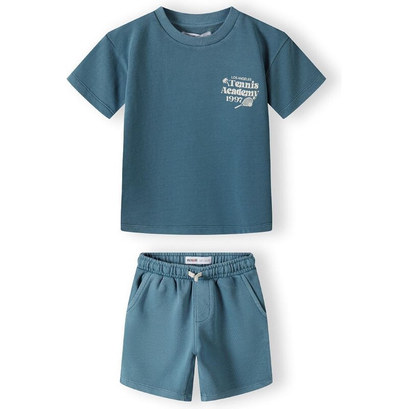 MINOTI Set tmavozelená / biela 65878091