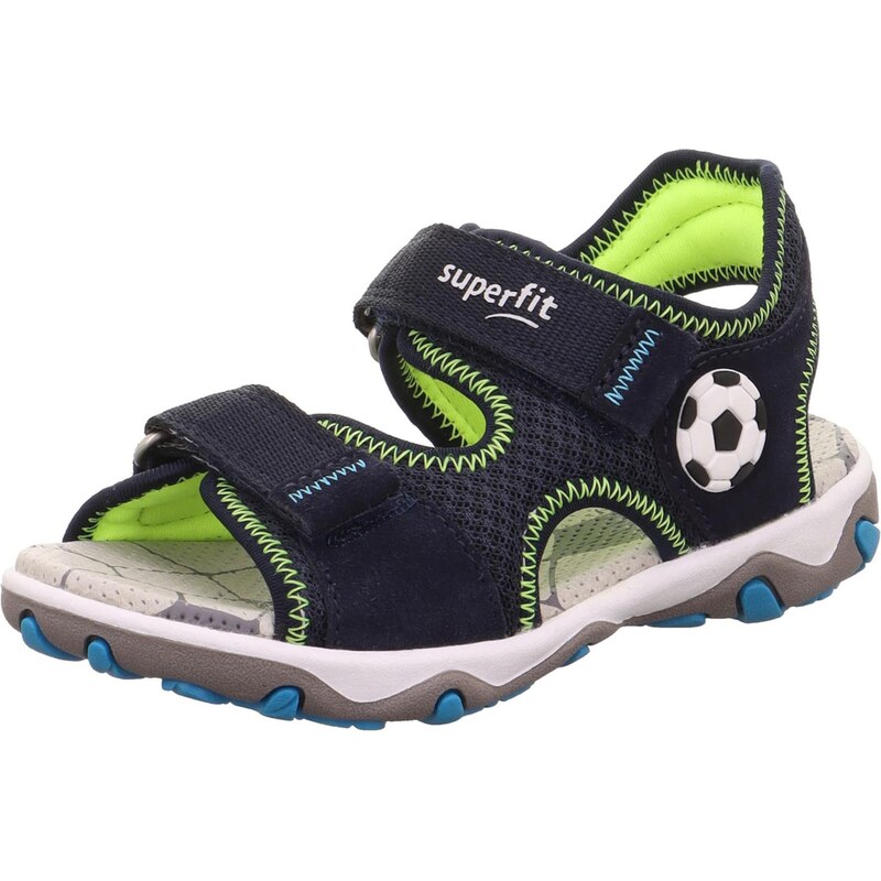 SUPERFIT Otvorená obuv Mike 3.0 námornícka modrá / čierna / biela 63463044