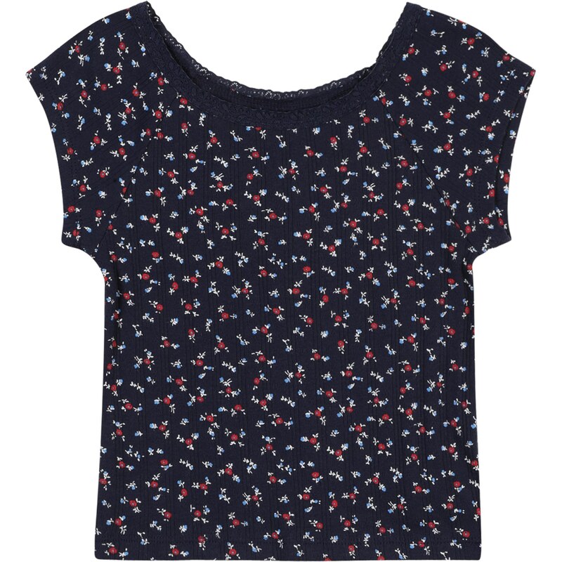 GAP Tričko námornícka modrá / azúrová / tmavočervená / biela 63430761