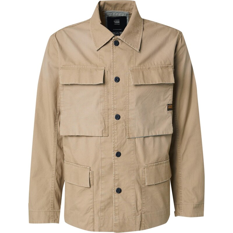 G-STAR Prechodný kabát kapučíno 63430807