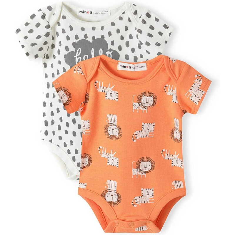 MINOTI Body tmavosivá / oranžová / biela 65651491