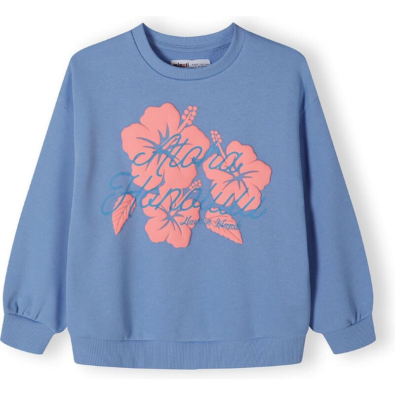 MINOTI Mikina kráľovská modrá / lososová 63694642