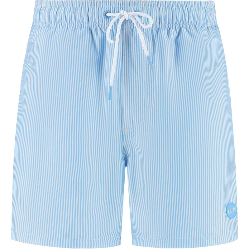 Shiwi Plavecké šortky Mike svetlomodrá / biela 63430932