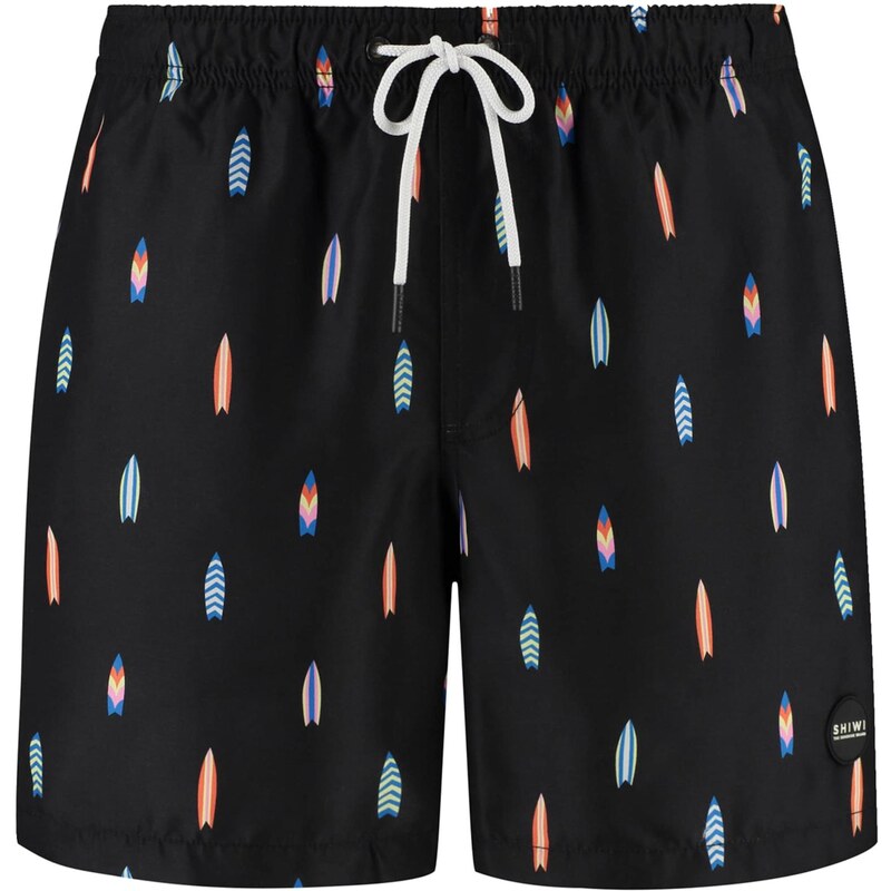 Shiwi Plavecké šortky Mac modrá / oranžová / svetloružová / čierna 63430958