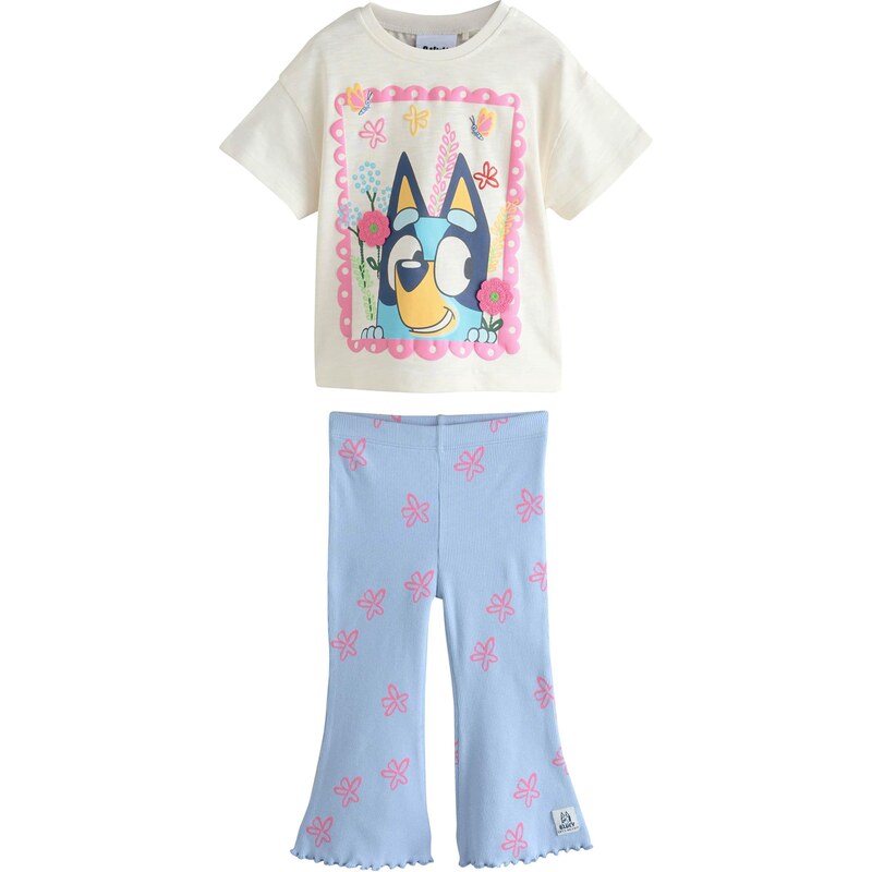 Next Set béžová / pastelovo modrá / hnedá / žltá 64528516