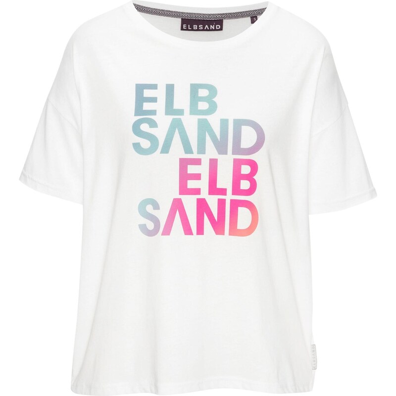 Elbsand Tričko svetlomodrá / ružová / biela 63466355