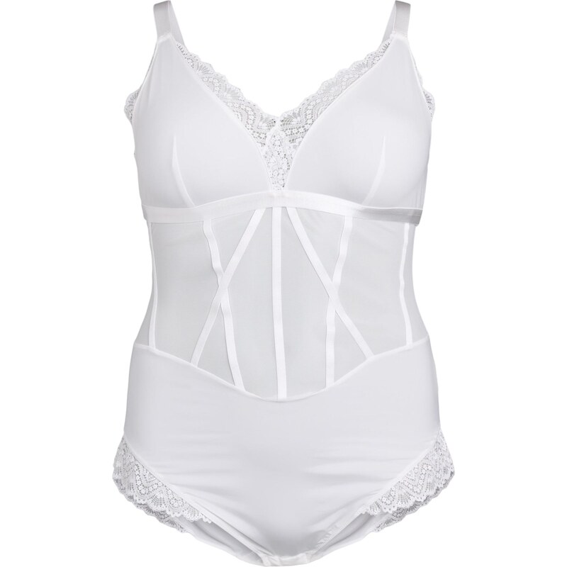 Devoted by Zizzi Body Lsara biela 65878132
