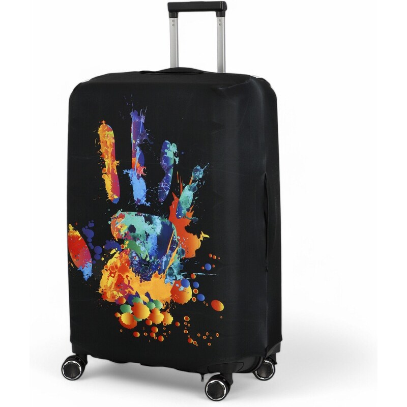 ORMI Obal na kufor Travel Ruka veľkosť L, čierny 66434456