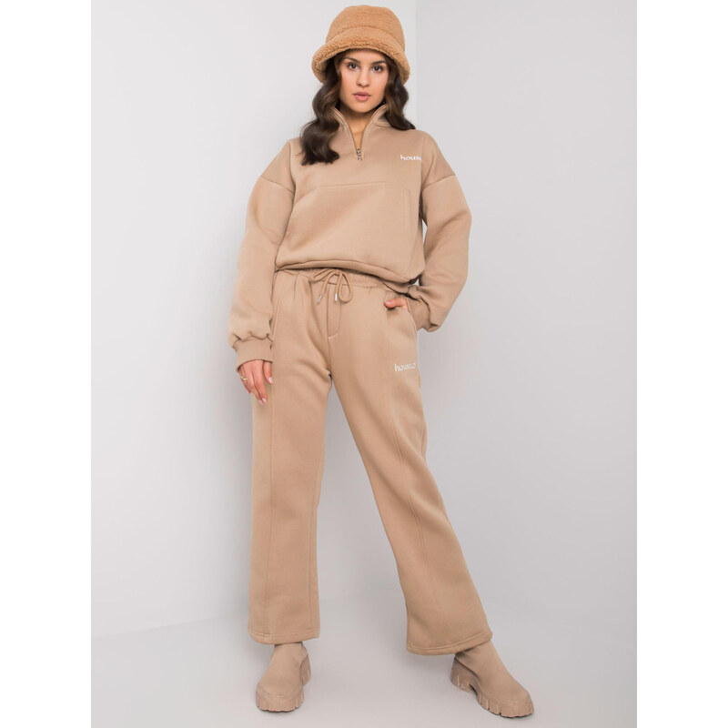BASIC Béžová dámska tepláková súprava EM-KMPL-708.16-beige 28981446