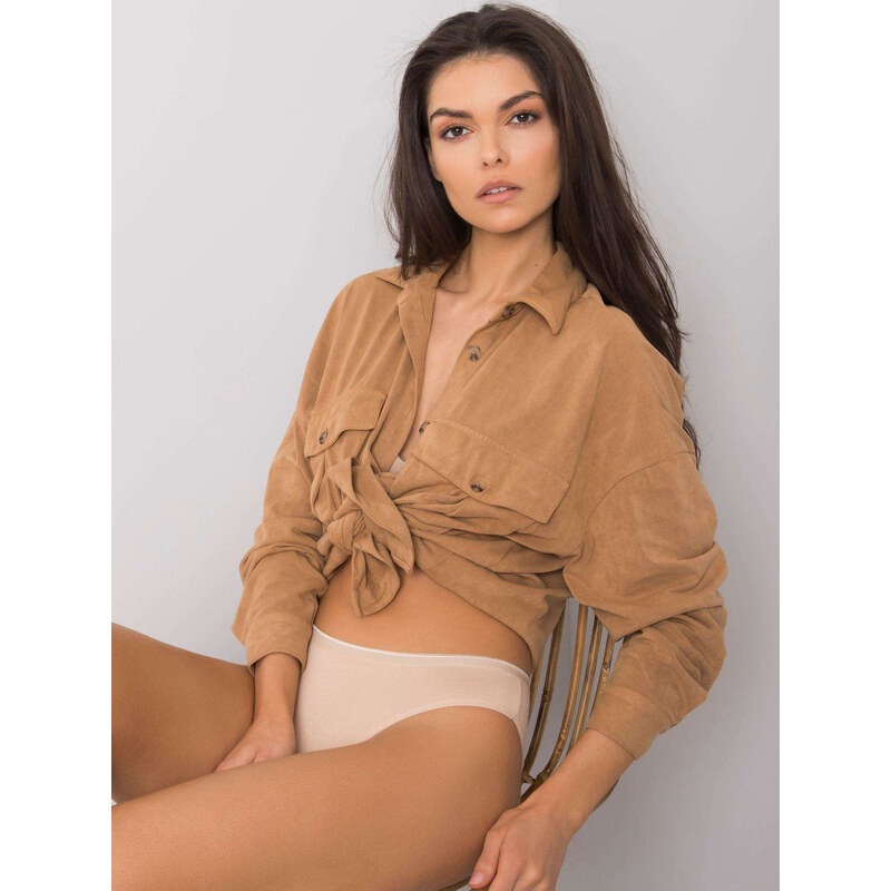 BASIC Béžové klasické nohavičky BR-MT-2320-beige 23608980