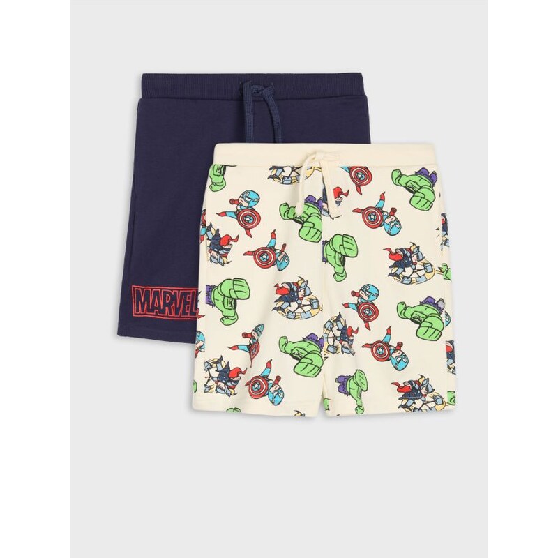 Sinsay - Súprava 2 šortiek Marvel - viacfarebná 65756534