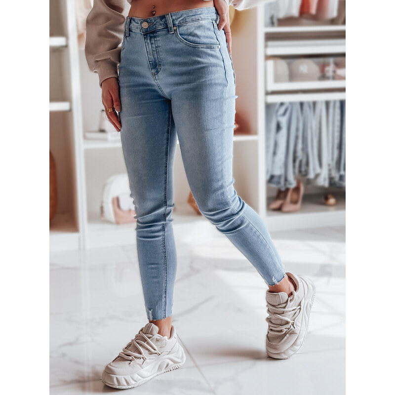 DStreet Dámske skinny rifle SKINNIZA modré 64680412