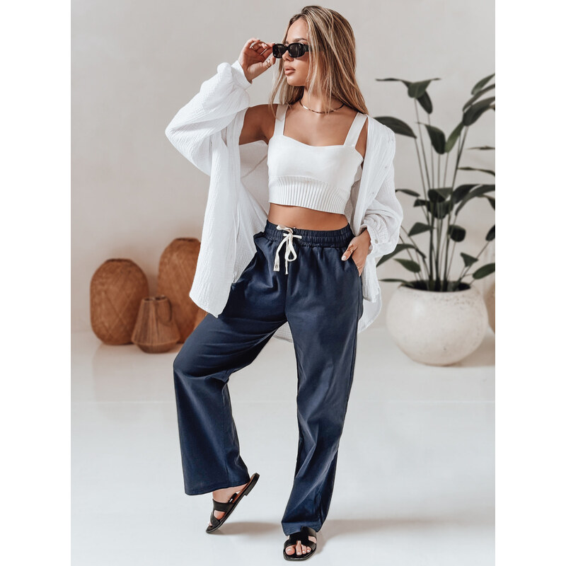 Dámske nohavice so širokými nohavicami BOHO DAY Dstreet UY2647 66338883