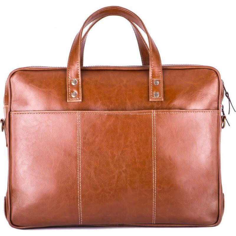 KOŽENÁ HNEDÁ TAŠKA SOLIER (SL05 VINTAGE BROWN) 5548601