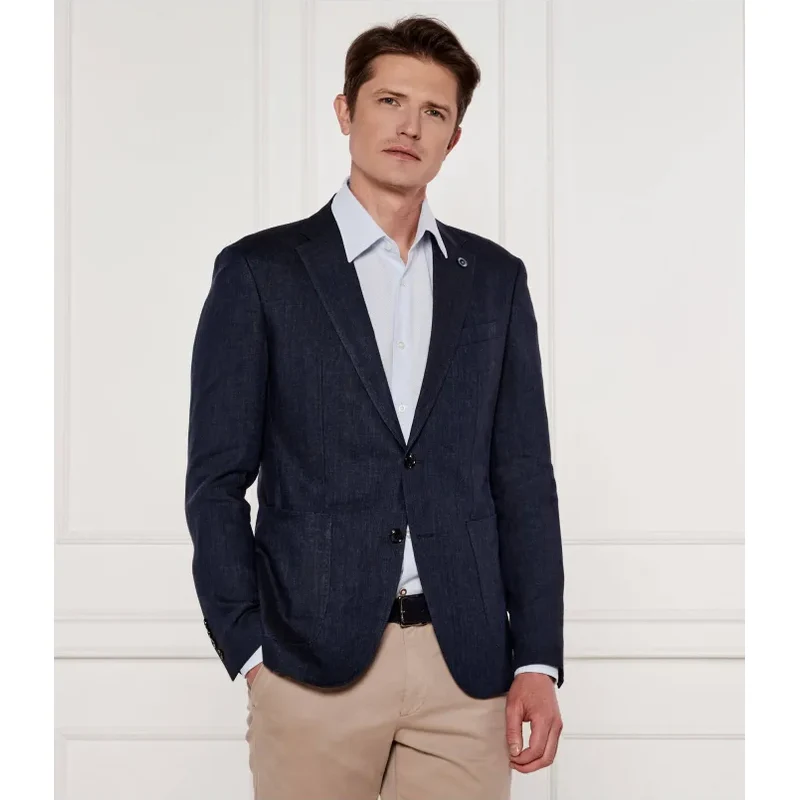Joop! Ľanová sako Hoverest | Slim Fit 63444467