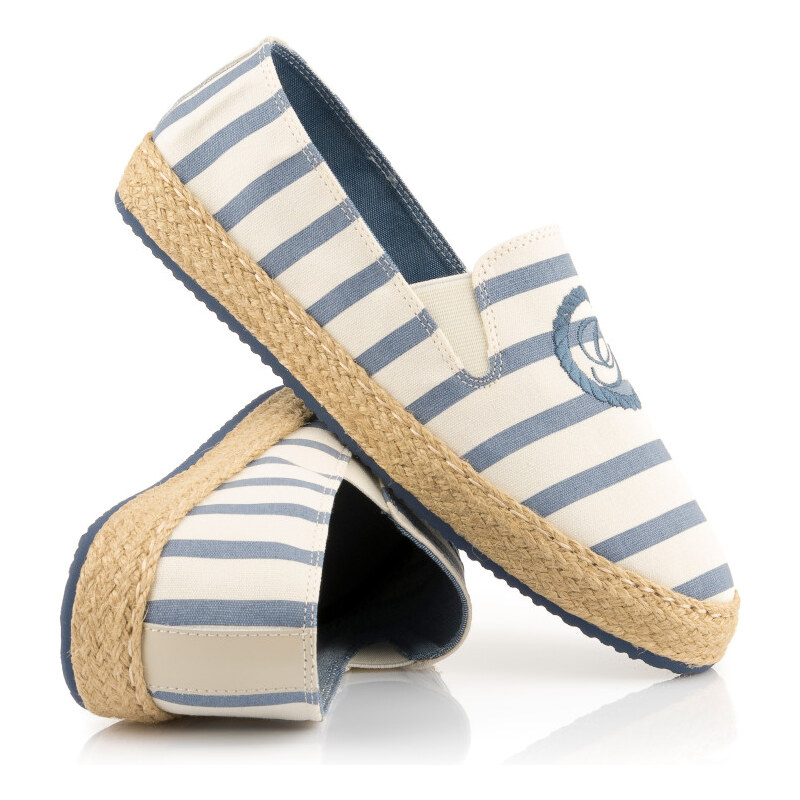 ESPADRILKY GANT RAFFIAVILLE OFF WHT/BLUE 63336899